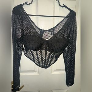 Sincerely Jules Lace Top Brand New Size Medium New With Tags